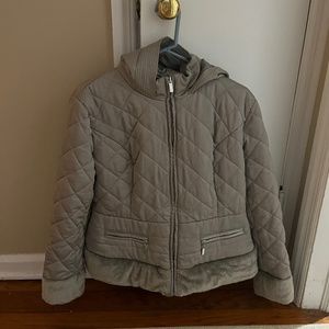 COPY - Gray coat with hoodie